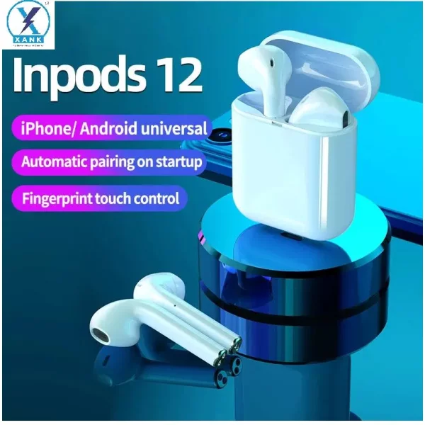 XANK TWS I12 InPods 12 Wireless Airpods