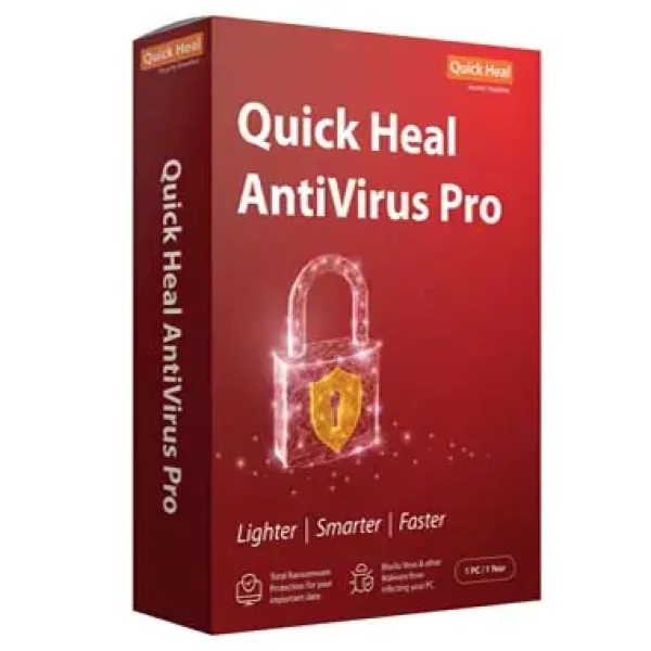 Quick Heal Antivirus Pro 1 PC 1 Year