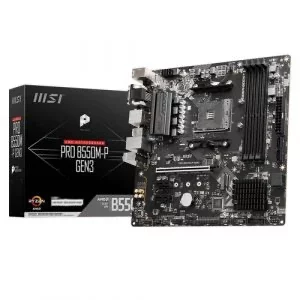 MSI Pro B550M-P Gen3 AMD B550 Chipset Motherboard