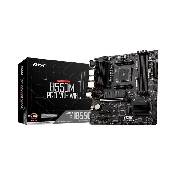 MSI B550M Pro-VDH Wifi AMD Motherboard