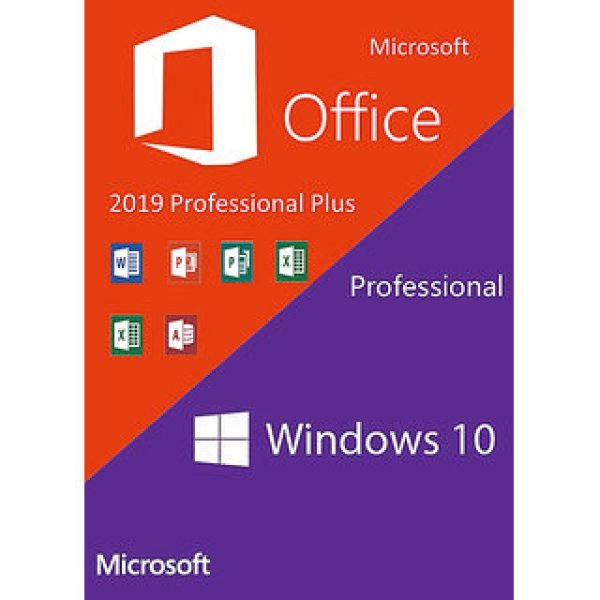 Office 2019 Pro And Windows 10 Professional Combo Retail License Keys- Digital Delivery