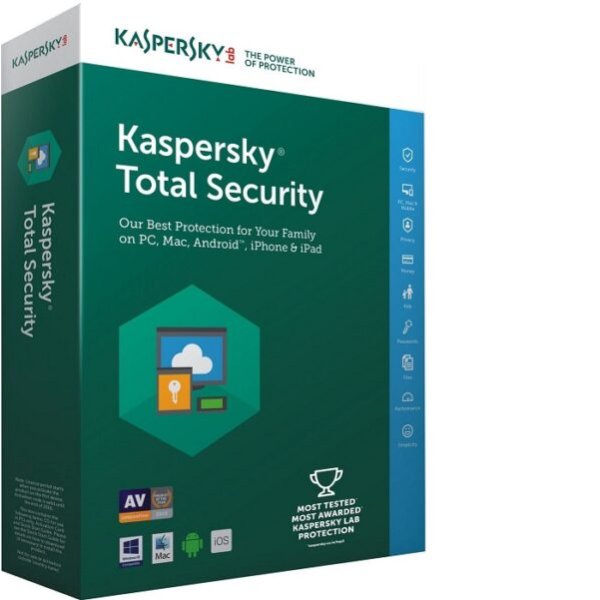 Kaspersky Total Security 1 User 3 Years