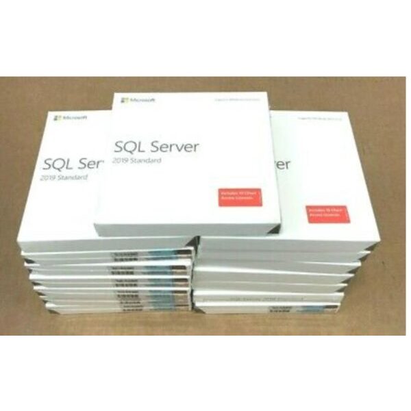 SQL Server 2019 Standard DVD Box Pack License