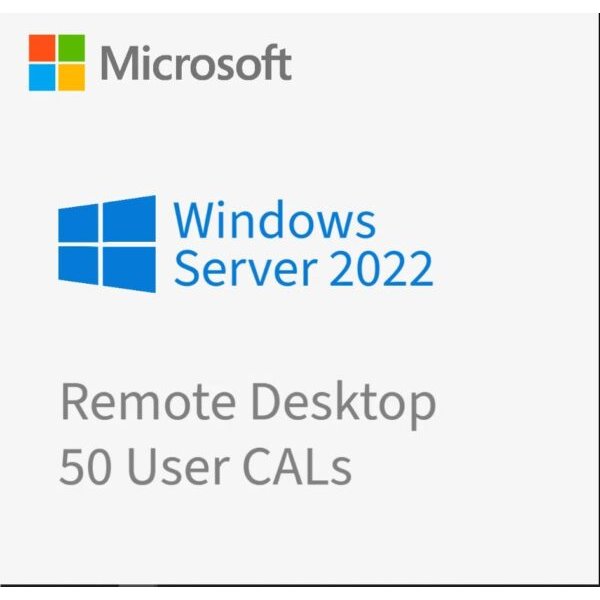 Windows Server 2022 Rds User 50 Cals