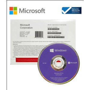 Windows 10 Pro Dvd-rom Full Box Pack OEM Pack License