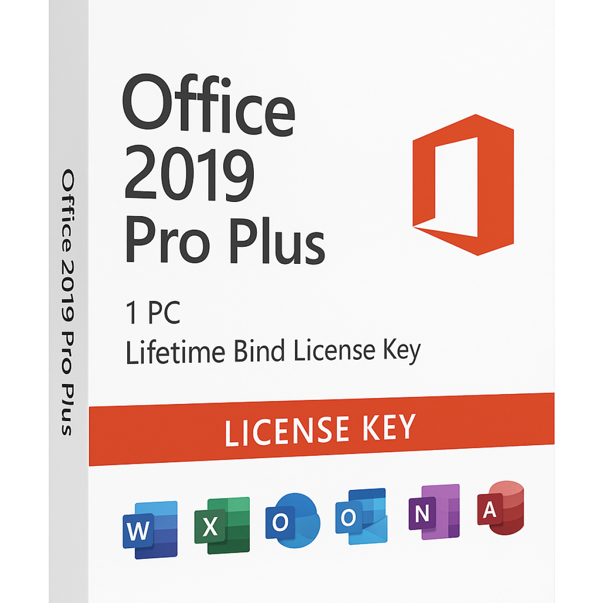 Microsoft Office 2019 Professional Plus – Bind Key – 1 PC Lifetime for Windows