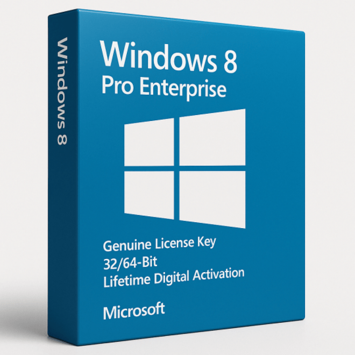 Windows 8 Pro Enterprise – Lifetime License Key – 32/64-Bit