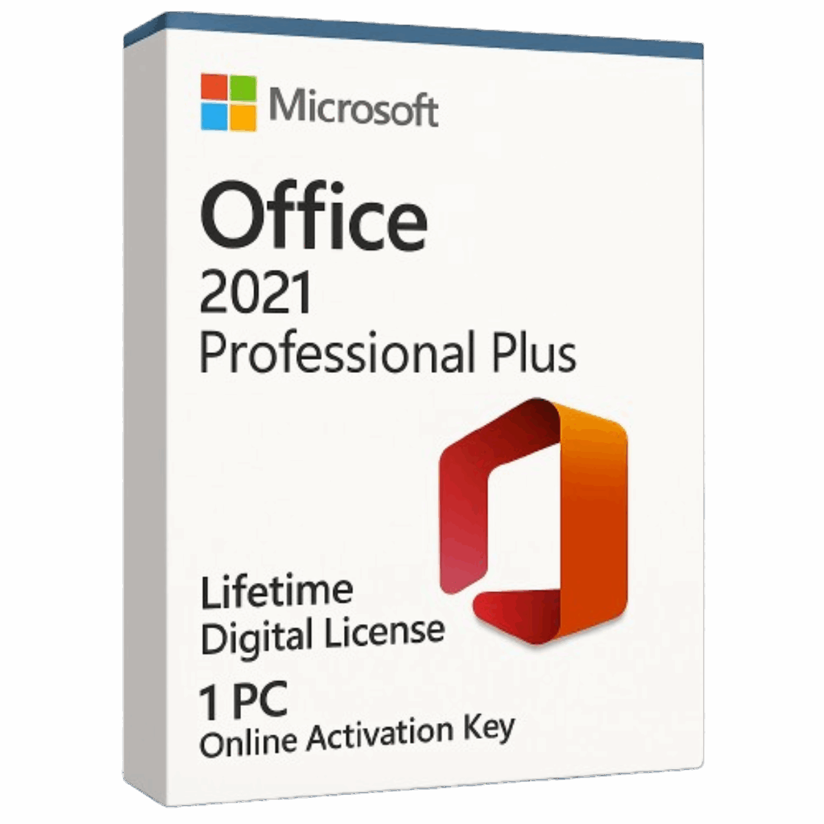 Microsoft Office 2021 Professional Plus – Online Activation – 1 PC – Digital License for Windows